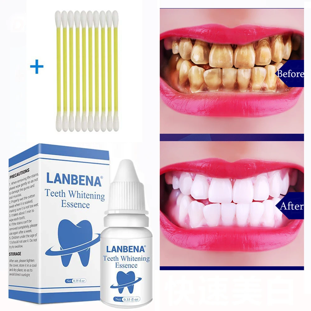 LANBENA Oral Hygiene Cleaning Serum Teeth Whitening Essence Powder