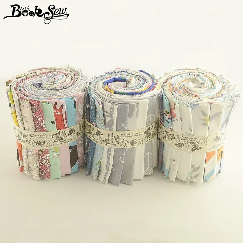 Booksew 100% хлопчатобумажная ткань измеритель X 10 0 фототкань мультяшное животное