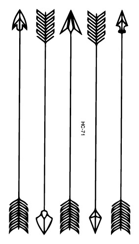 Classic Black Tatoo Cat Bird Fake Tattoo Tatuajes Hand Tatouage Body Waterproof Temporary Tattoo Sticker Small Taty