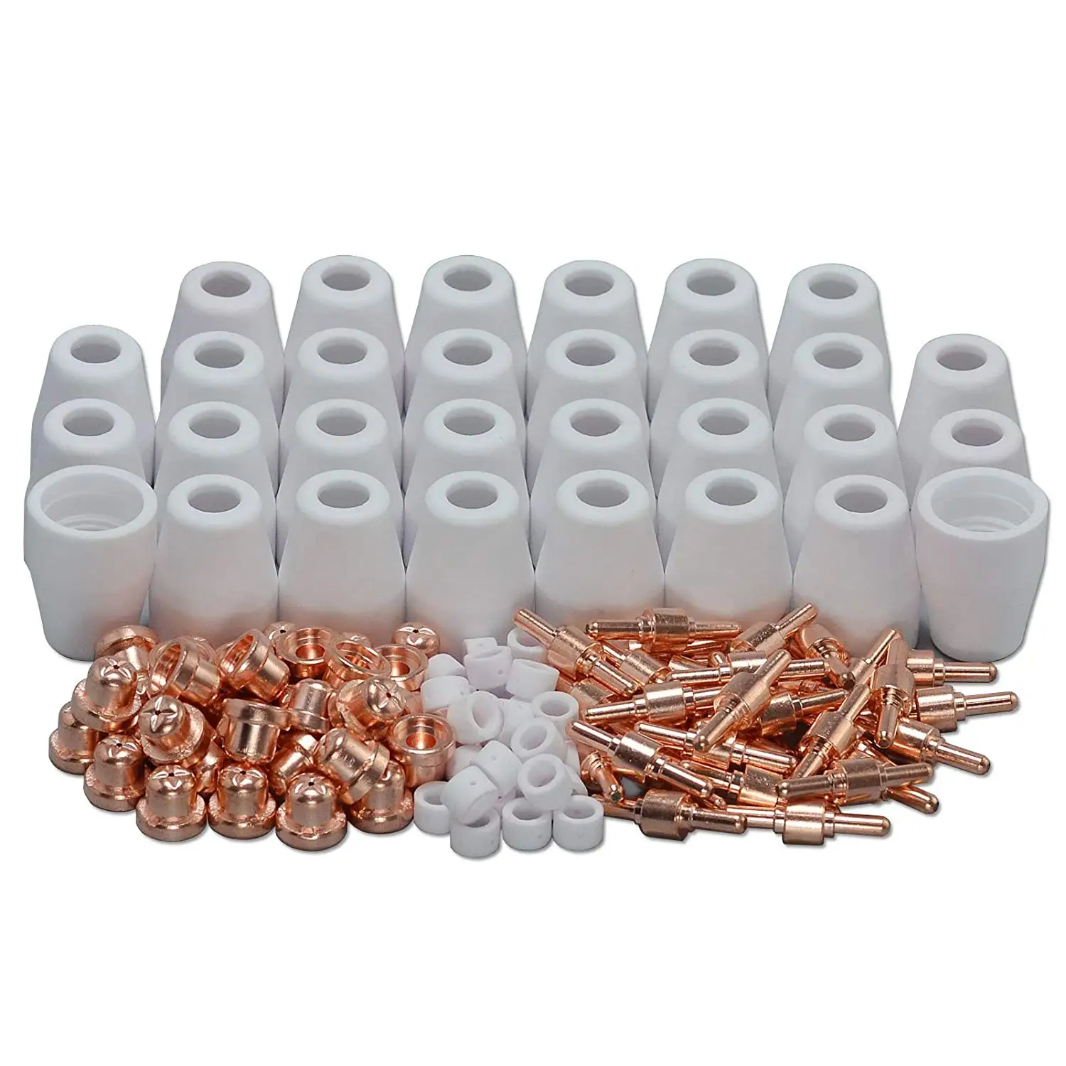 

LG-40 PT-31 Plasma Electrode Tip Nozzle Fit ESAB/L-TEC PT-31 JG-40 WSD-LG40 Plasma Cutter 125pcs