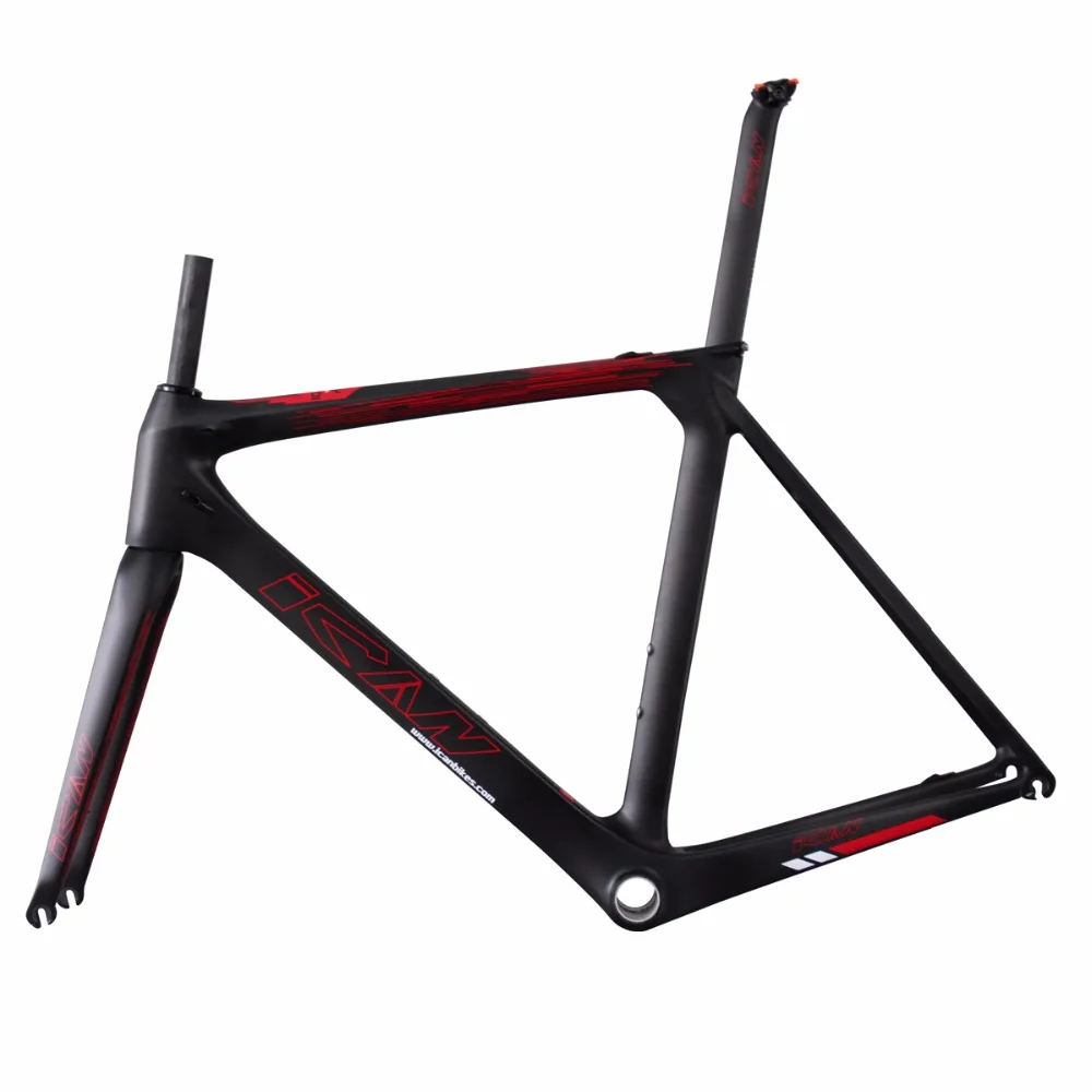 ICAN BIKES Toray T700 carbon bike frame aero super light carbon road