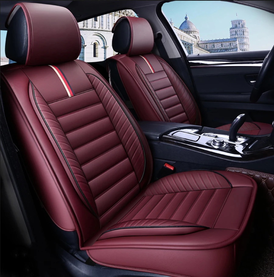 Высокое качество из искусственной кожи чехлы для сидений автомобиля Audi A6L Q3 Q5 Q7 S4 A5 A1 A2 A3 A4 B6 b8 B7 A6 c6 A7 A8 аксессуары авто стиль