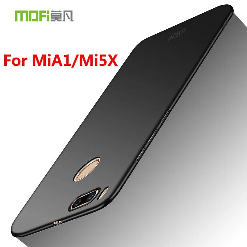 Для Xiaomi Mi A1 MiA1 5X Mi5X MOFi чехол классический матовый PC жесткий Задний защитный для
