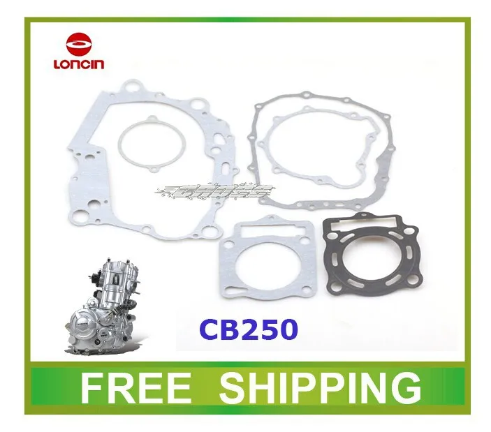 CB250 для сварочного аппарата прокладка двигатель loncin LC169fmm LC165FMM kayo dirt bike Оборудование к вездеходам
