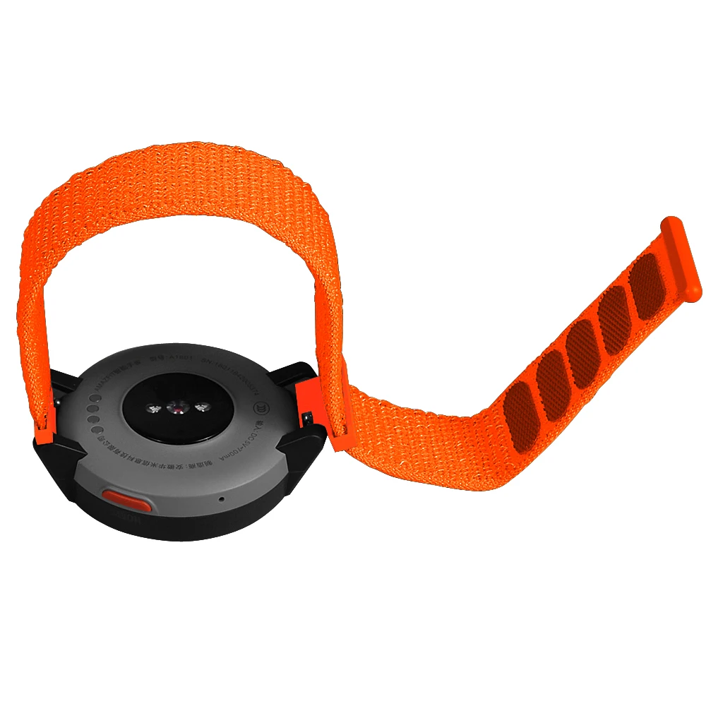 Петля нейлоновый ремешок для часов Huami Amazfit Verge спортивный браслет пояс дышащий ремешок для Huami Amazfit 3 фитнес-трекер