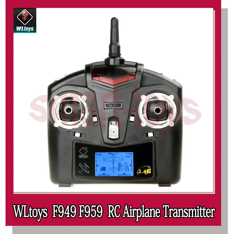 Wltoys F949 передатчик F959 пульт дистанционного управления для WLtoys F949 F959 фиксированное крыло RC самолет запчасти