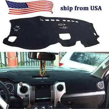 

For 2014-2017 Toyota Tundra 1pc Dash Mat Dashboard Dashmat Black Carpet Cover Pad Avoid Sun Shine Car Styling Accessories