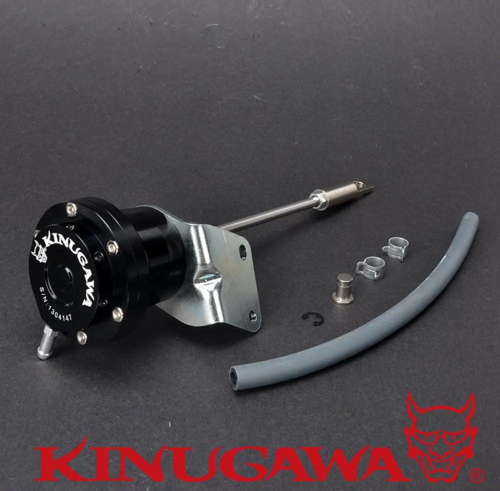 

Kinugawa Adjustable Turbo Wastegate Actuator for IHI EA888 200HP / for VW Golf GTI TSI / for AUDI A3 A4 A5 1.0 bar / 14.7 Psi