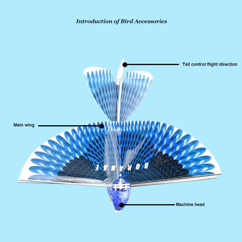 Новейшая электронная игрушка птица бионическая летающая птица самолет летная модель Дрон подарки для детей