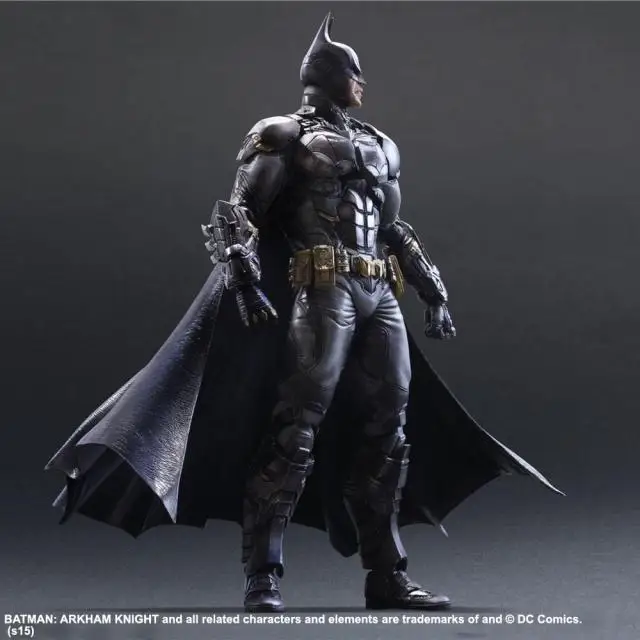 PlayArts KAI Batman Arkham Knight ПВХ фигурка Коллекционная модель игрушки 27 см HRFG459