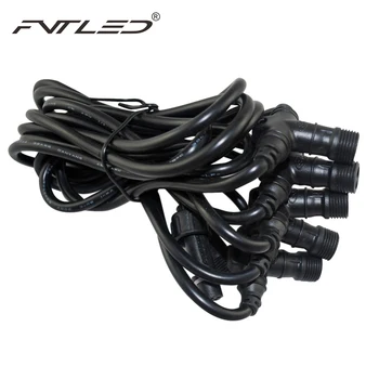 

2-PIN T Connection Cable/Wire IP67 Waterproof for LED Light 0.5 Meter Distance Between Two Lamps(can install 6pcs lights)