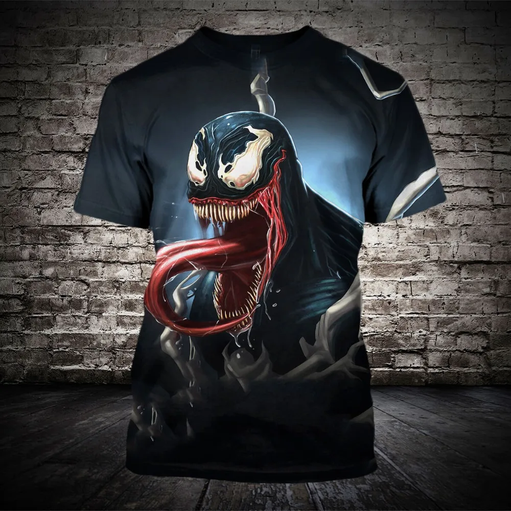 #B.012 Venom T-Shirt Hoodie_Front