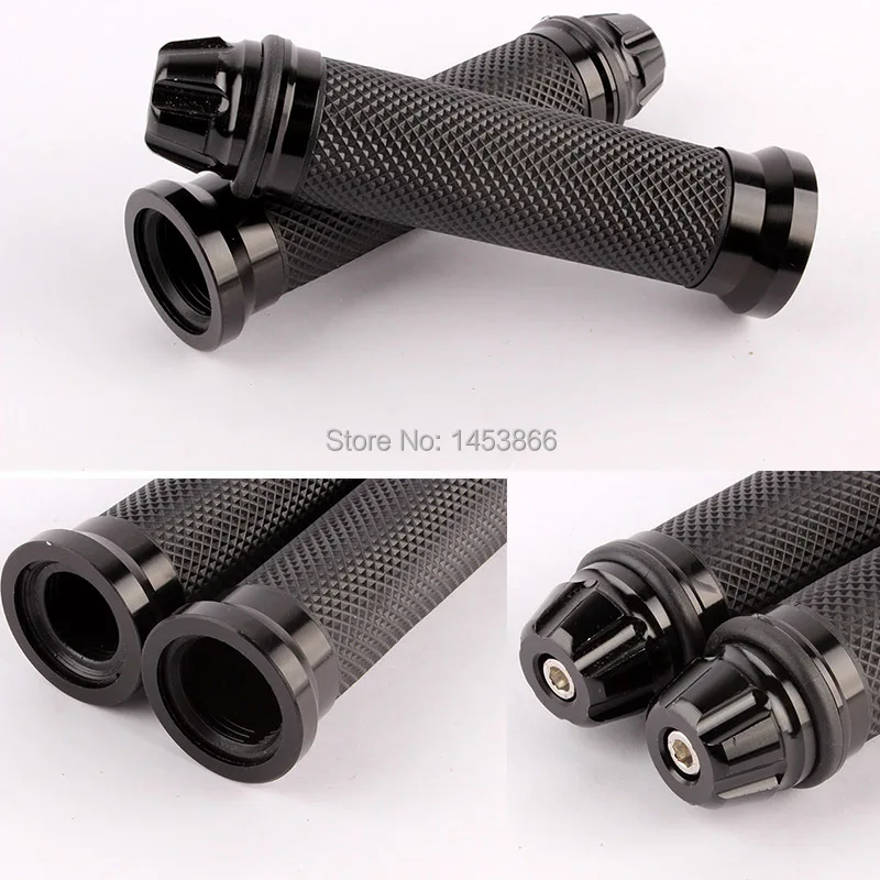 CNC Motorcycle grips handle sets 7/8 inch 22MM Handlebars CNC Aluminum pedal car bikes cover grip