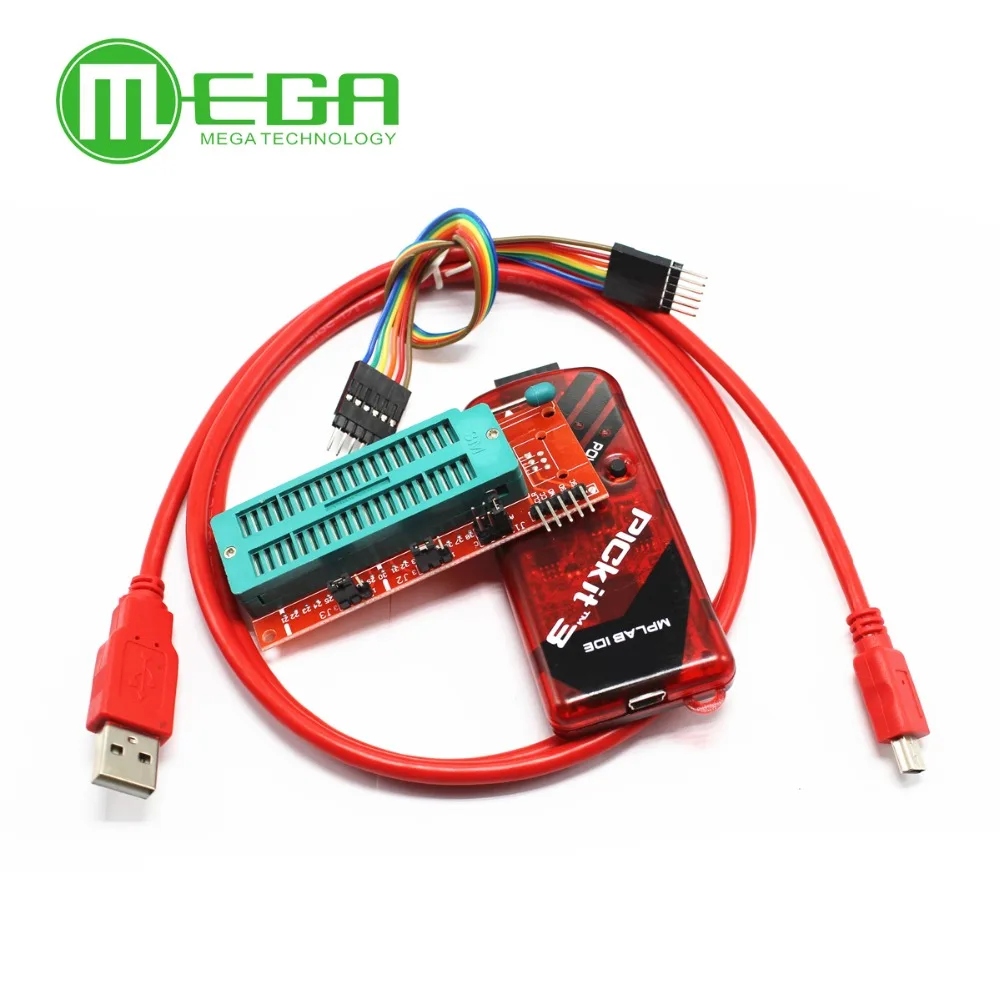 1set pickit3 programmer pic icd2 pickit 2 pickit 3 programming1set pickit3 programmer pic icd2 pickit 2 pickit 3 programming adapter universal programmer seat in integrated circuits from electronic components