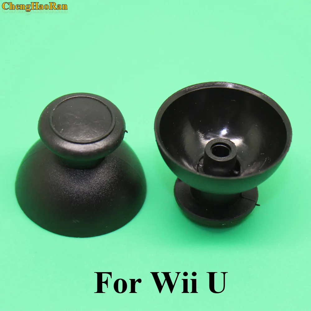 

ChengHaoRan 2PCS Replacement Repair Parts Thumbstick Analog Stick Cap For WII U Gamepad Button