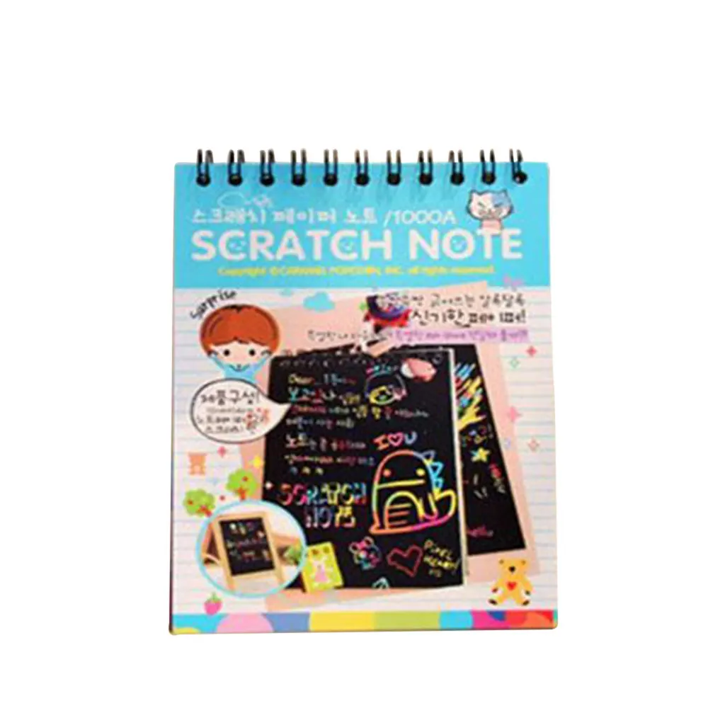 

Scratch Art Painting Book Paintings Set Educational Toys Sent In Random Color