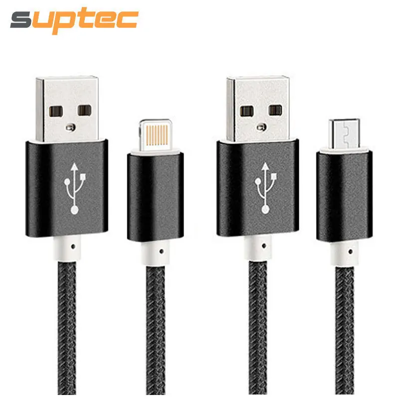 USB Cable for iPhone 5s 6 6s plus SE Micro USB Cable for Samsung S4 S5 S6 Xiaomi Huawei HTC LG Fast Charging Mobile Phone Cable