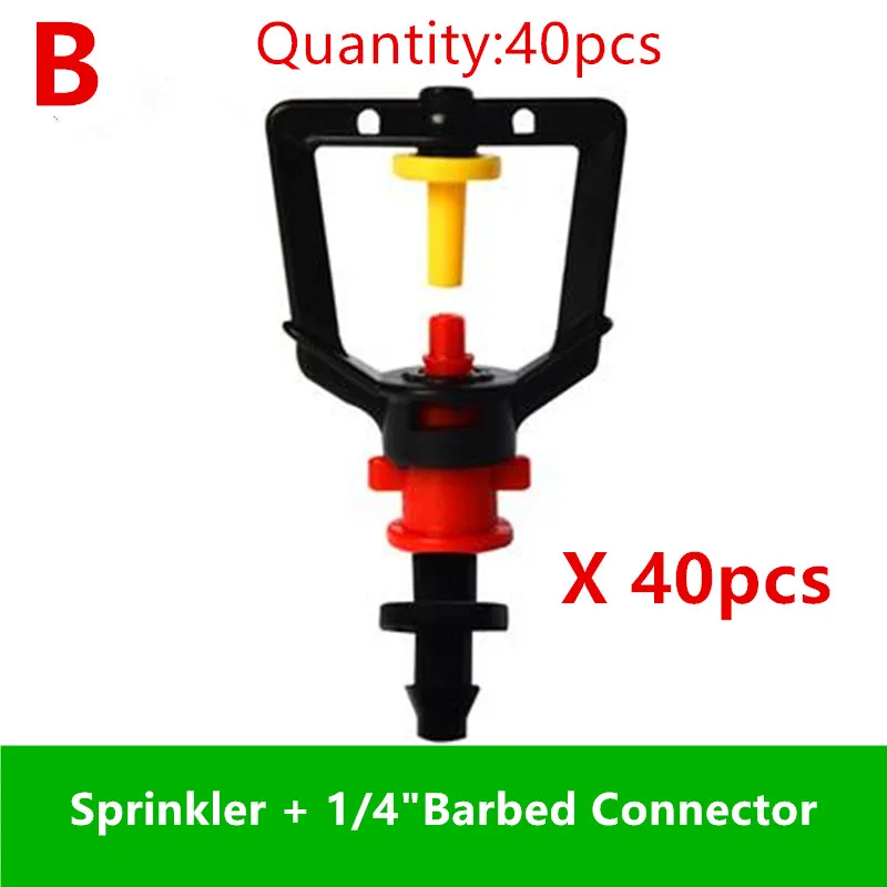 Преломление распыления микро сопла Висячие теплицы охлаждения спрей орошения автоматический Садоводство M113 - Цвет: B