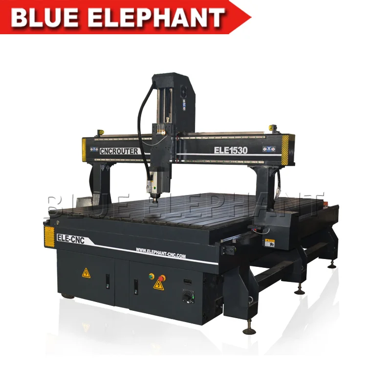 Discount price 3D 1530 3 axis CNC router Wood cutting machine for solidwood with HSD air cooling spindle | Всё для
