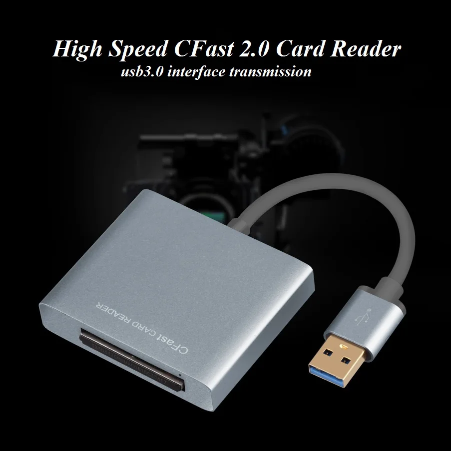 Professional High Speed 500MB/s Cfast Card Reader Compatible Cfast Interface Camera Kit For Canon 1DX Mark II C300 Mark II XC10 Professional High Speed 500MB/s Cfast Card Reader Compatible Cfast Interface Camera Kit For Canon 1DX Mark II C300 Mark II XC10