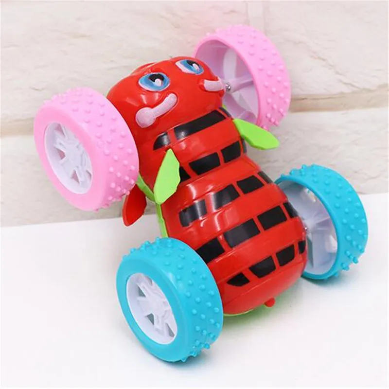 HANDANWEIRAN 1Pcs Plastic Clockwork Toys Cartoon Inertial Double-sided Bee Dump Truck Wind Up Clockwork Toy Kids Educational Toy HANDANWEIRAN 1Pcs Plastic Clockwork Toys Cartoon Inertial Double-sided Bee Dump Truck Wind Up Clockwork Toy Kids Educational Toy