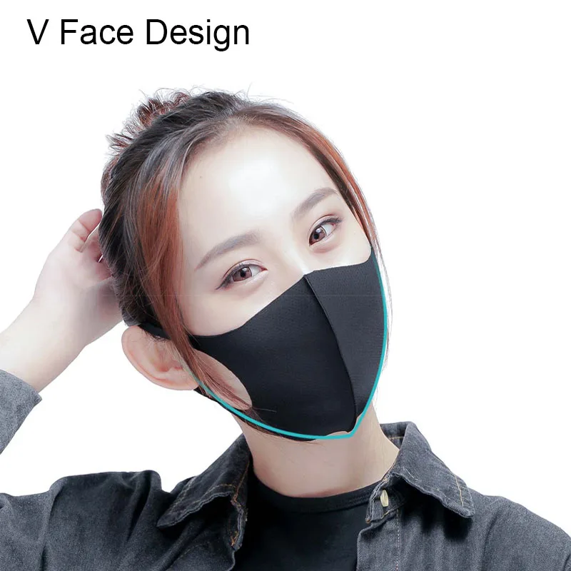 5 шт./упак. Xiaomi AIRPOP GO анти-УФ воздух носить PM2.5 Анти-Туман Маска моющиеся Регулируемая ухо висит удобные маски для лица, унисекс