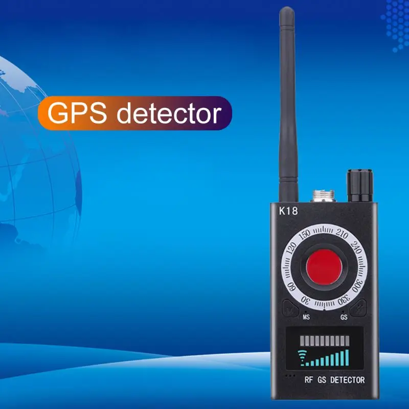 

1MHz-6.5GHz K18 Anti Spy RF Detector Camera Wireless Bug Detect GSM Listening Device Finder Radar Radio Scanner