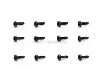 

HBX part S030 Round Head Self Tapping Screw ST3x10 12pcs for HAIBOXING RC Model Buggy Car Truck Truggy