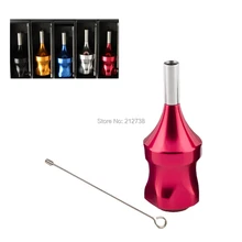 Лучшая премиум Красная игла Картридж ручка алюминиевая сделанная Татуировка ручка 30 мм