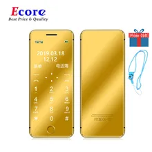 Originele Ulcool V66 Plus Luxe Stofdicht Schokbestendig Ultradunne Kaart Mobiele Telefoon Met MP3 Bluetooth 1.67Inch Mobiele Telefoons Hebreeuws