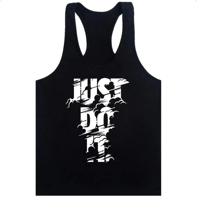 

2019 New Bodybuilding stringer tank top Superman Gyms sleeveless shirt men Fitness Vest Singlet sportswear workout tank tops