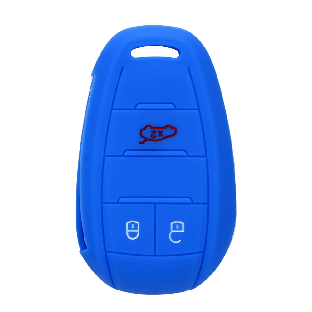 

For Alfa Romeo Remote Soft Fob Cover Replacement Car Key Protector Car Key Shell 3 Buttons Key Bag Case Car-styling