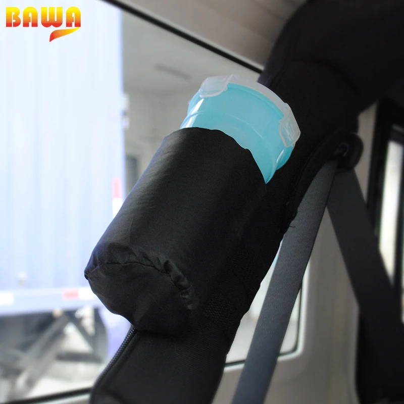 Автомобильные Держатели для напитков BAWA Jeep Wrangler TJ JK JL 1997 2018 универсальный черный