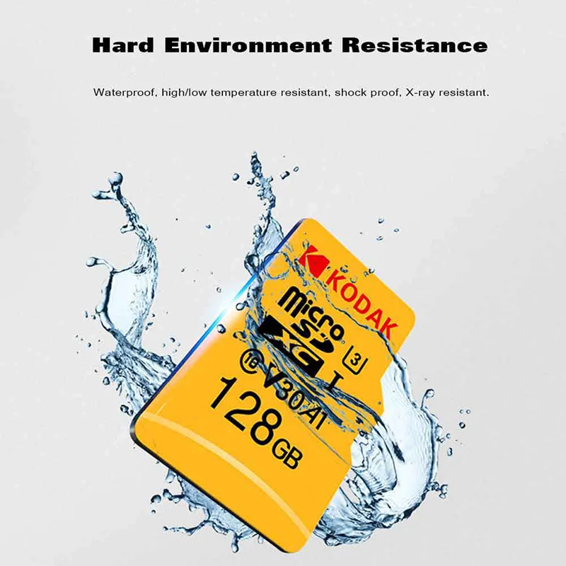 Kodak U3 карта памяти 32 ГБ 512 ГБ 128 ГБ 256 ГБ 64 Гб Micro SD карта TF карта памяти micro carte карта Add Card reader286