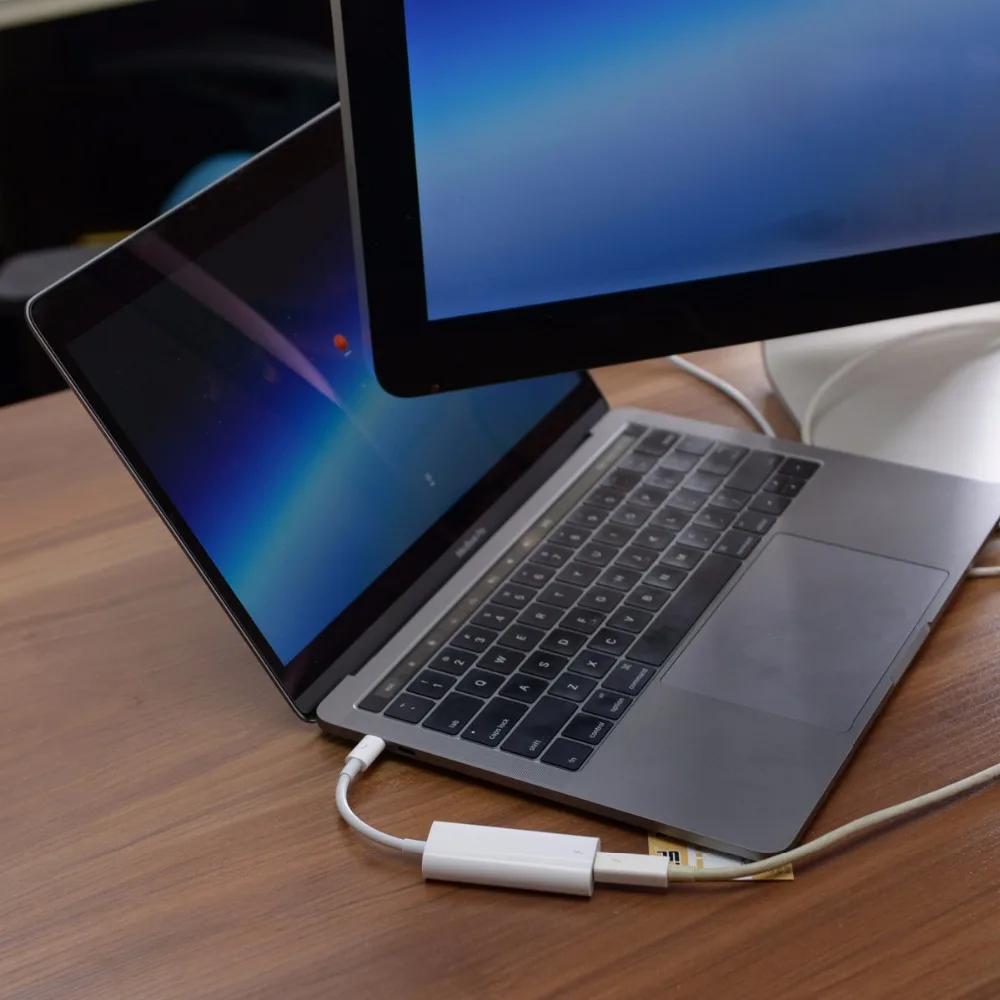 40 Гбит/с USB-C Thunderbolt 3 порт к Thunderbolt 2 Адаптер для Macbook Pro дисплей MC914 и жесткий диск