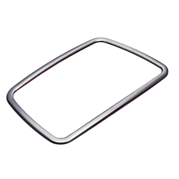 

For BMW 5 series F10 2011 2012 2013 2014 2015 Stainless Steel Interior Ashtray Box Decorative Trim Frame 1pcs Accessories