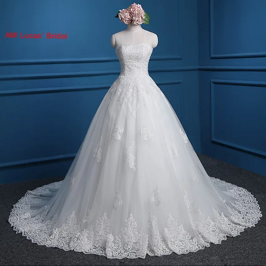 Princess Fairytale Goddess Ball Gown Wedding Dress - img-Abetzi