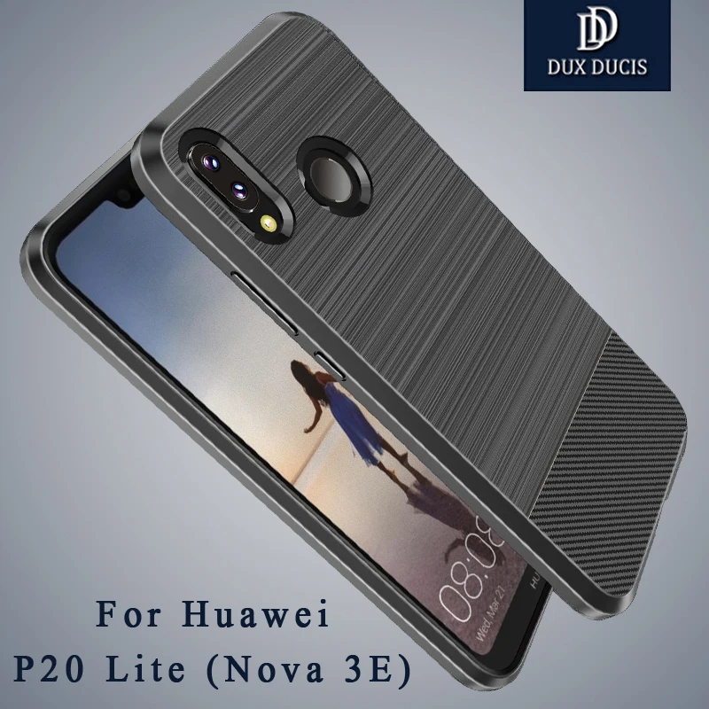 Huawei P20 Lite случае Dux Ducis матовый Coque для huawei P 20 кремния Магнитная Крышка Nova 3E |
