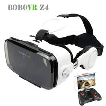 Hot! 2016 Google Cardboard BOBOVR Z4 Virtual Reality Goggles Immersive BOBOVR Z3 Upgraded Z4 VR BOX 3D Glasses Private Cinema