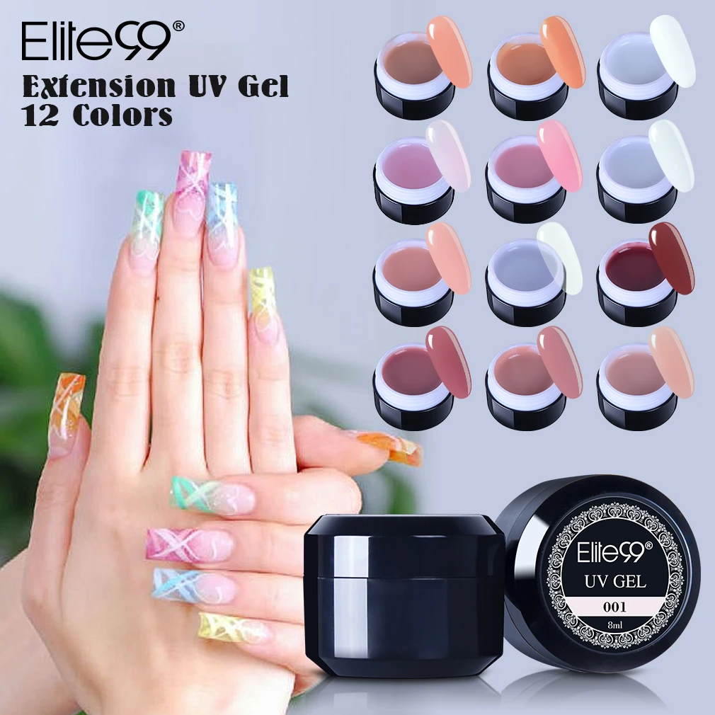 Гель для ногтей Elite99 8 мл УФ гель Цветной лак праймер нейл арта Nair Art|nail primer|uv lacquergel