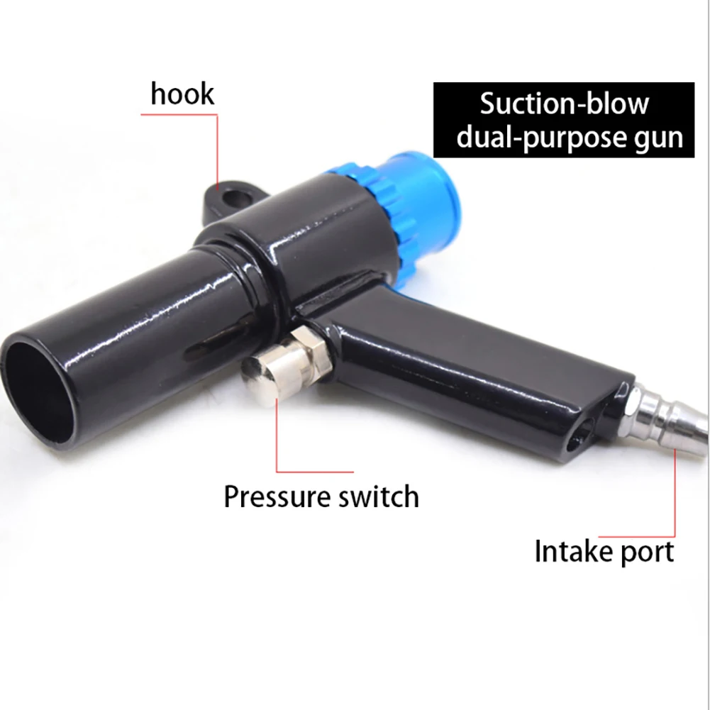 Car Tire Cleaner Pneumatic Cleaner High Pressure Air Duster Compressor Blow Suction Machine Pneumatic Cleaner Cleaning Tool