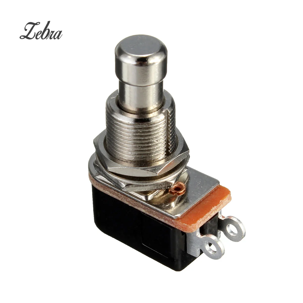 

SPST Momentary Soft Touch Push Button Stomp Foot Pedal Switch Durable and rustless For Electric Guitar
