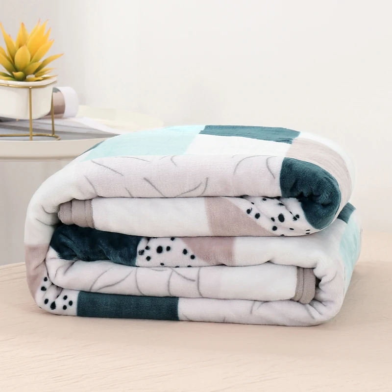 Полосатое утолщенное качественное плюшевое покрывало одеяло 200x230 см, очень мягкое фланелевое одеяло высокой плотности для дивана/кровати/Ca