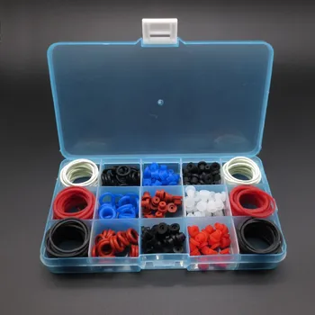 

Tattoo Accessory Tool Kit Rubber Bands O-rings and Needle Grommets Nipples Combo
