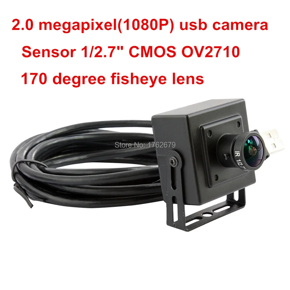 170 градусов объектив рыбий глаз широкоугольный мини hd эндоскоп usb камера 1080p ELP