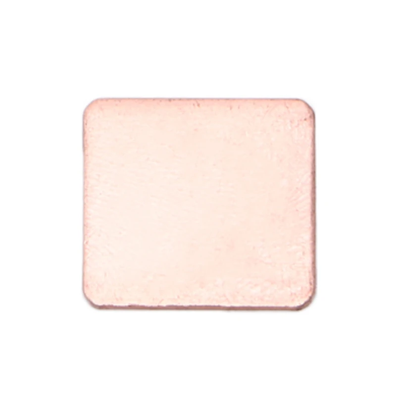 

10Pcs 15x15x0.5mm Heatsink Heat Sink Copper Shim Thermal Pads for Laptop GPU CP - L059 New hot
