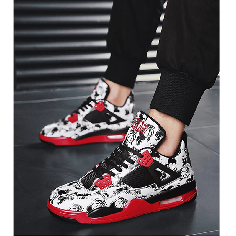 

2019 new breathable comfortable men's fashion men's high quality wear sports shoes running shoes 369