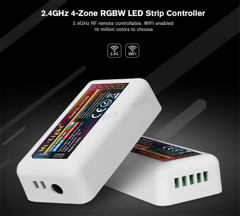 

DC12-24V Mi Light Wireless 10A 2.4G RF Wireless RGB RGBW RGBWW LED remote Controller Dimmer For Led Strip Light bulb lamp
