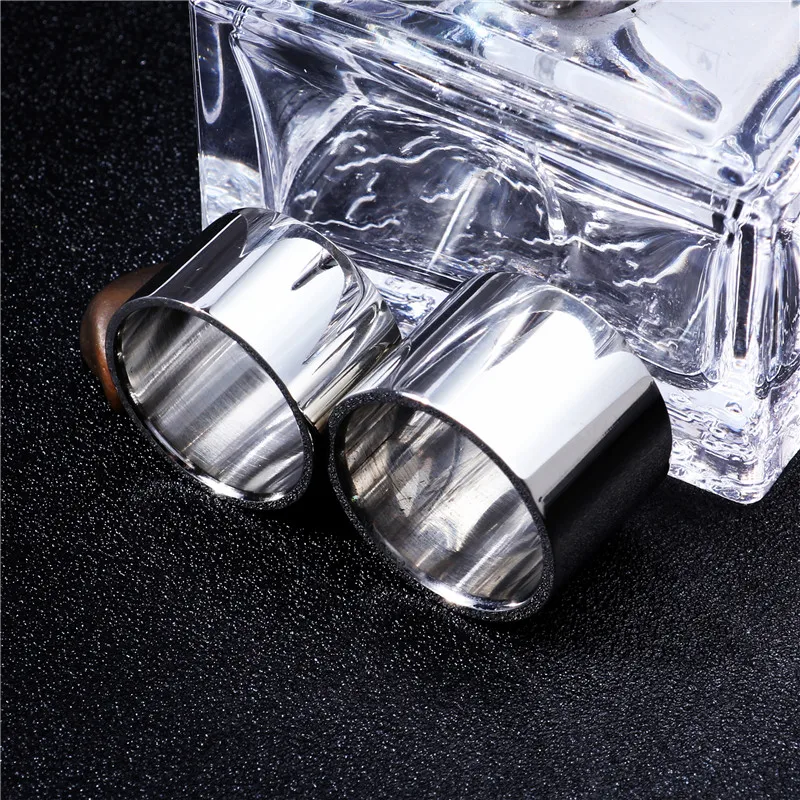 MANGOSKY Linght Polish 14MM 18MM Titanium Ring for Men Women Couple Ring