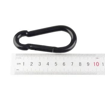 

2pcs Strong Load Bearing Hammock Swing Safety Alloy Buckle Carabiner Quickdraw Quick Hanging Belts Hook Clasp Equipment